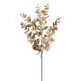 Ramo decorativo di eucalipto SLOFER, oro metallizzato, 65cm