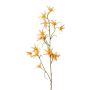 Ramo artificiale Tweedia solanoides ZORHIL, arancione metallizzato, 75 cm