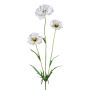 Ramo di papavero artificiale IGNIS, bianco, 70 cm