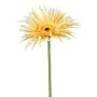 Fiore artificiale Gerbera FELISY, giallo, 65 cm