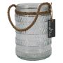 Lanterna PRISMY con corda, motivo, trasparente, 16,5 cm, Ø 11 cm