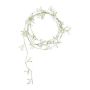 Ghirlanda di fiori artificiali di gypsophila SIVON, bianca, 180 cm