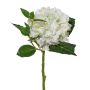 Fiore sintetico ortensia VOSTE, bianco, 45cm, Ø16cm