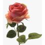 Rosa finta SIMONY, rosa salmone, 45cm, Ø8cm
