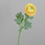 Ranuncolo artificiale CADISS, giallo, 50 cm, Ø 7,5 cm
