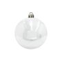 Pallina di Natale CANELA, bianco brillante, Ø20cm
