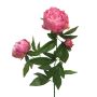 Ramo decorativo di peonia MEIRU, rosa, 70 cm, Ø 9-12 cm