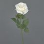 Rosa artificiale KAILIN, color crema, 65 cm, Ø 9 cm