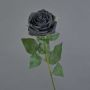 Rosa artificiale KAILIN, nera, 65 cm, Ø 9 cm