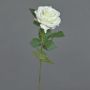 Rosa artificiale KAILIN, bianca, 65 cm, Ø 9 cm