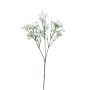 Gipsofila in tessuto CECILIA, bianca, 65 cm, Ø 1 cm