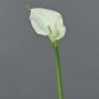 Fiore artificiale Zantedeschia ZHILONG, bianco, 55 cm, 10x16 cm