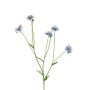 Ramo artificiale di centaurea TAOTAO, azzurro, 65 cm, Ø 4-5 cm