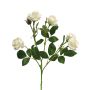 Ramo decorativo di rose SHANZHA, color crema, 70 cm, Ø 6,5-7 cm