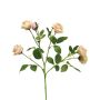 Ramo di rosa decorativo SHANZHA, rosa-crema, 70 cm, Ø 6,5-7 cm