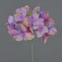 Fiore artificiale ortensia FUHUA, viola-rosa-blu-verde, 23 cm, Ø 14 cm