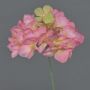 Fiore artificiale ortensia FUHUA, rosa-verde, 23 cm, Ø 14 cm