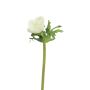 Fiore decorativo Anemone BOYANG, bianco, 35cm, Ø6cm