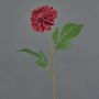 Fiore artificiale dalia WANRU, rosso scuro, 50 cm, Ø 9 cm
