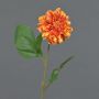 Fiore artificiale dalia WANRU, arancione, 50 cm, Ø 9 cm