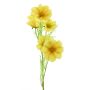 Cestino decorativo in plastica a forma di ramoscello YUNIAN, giallo, 75 cm