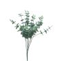 Pianta decorativa di eucalipto FENYU, su stelo, verde-bianco, 60 cm