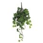 Pendente artificiale edera LANSHUO su stelo, verde, 45 cm
