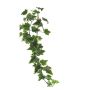 Ramo di edera artificiale LANSHUO, verde-bianco, 80 cm