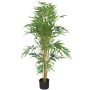 Albero in bambù sintetico WANNING, tronchi autentici, 120 cm