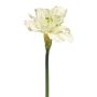 Fiore decorativo Amaryllis HEJIA, color crema, 60 cm
