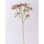 Ghirlanda di gipsofila in tessuto CECILIA, fucsia, 45cm, Ø1cm