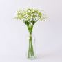 Mazzo di gypsophila in tessuto CECILIA, bianco, 30cm, Ø17cm