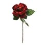 Rosa in tessuto YUFAN, rossa, 45 cm, Ø 13 cm