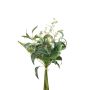 Mazzo di felci e eucalipto artificiale ZIGU, con frutti, verde, 60 cm