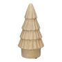 Albero di Natale decorativo terracotta LOVRA, sabbia, 20cm, Ø9,8cm