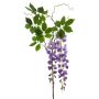 Ramo decorativo di glicine LIANMU, lilla, 140cm