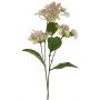 Fiore artificiale ortensia PINNIAN, rosa pallido-crema, 70cm, Ø9-10cm