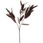 Ramo di eucalipto in plastica YUZIMO con semi, rosso bordeaux, 80 cm
