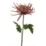 Fiore artificiale, crisantemo YASULI, rosa-lavanda, 70 cm, Ø 18 cm