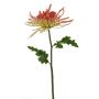 Fiore artificiale, crisantemo YASULI, rosa-giallo, 70 cm, Ø 18 cm