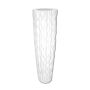 Vaso di design YUNA, bianca, 143,5cm, Ø44cm