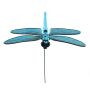 Libellula in plastica ZIQUAN, blu, 15 cm