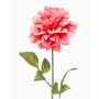 Fiore sintetico dalia REFOLG, corallo, 70cm