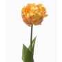 Fiore del pappagallo artificiale LIOMARA, giallo-pesca, 65 cm, Ø 9 cm