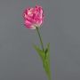 Fiore di pappagallo artificiale LIOMARA, rosa-bianco, 65 cm, Ø 9 cm