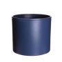 Vaso da piante ALCHIBA in ceramica, blu indaco opaco, 25,7cm, Ø27,8cm