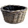 Cestino decorativo NICOLINA, beige, 14cm, Ø30cm