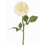 Fiore artificiale dalia BREDANA, color crema, 60cm, Ø11cm