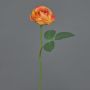 Fiore sintetico rosa GABI, arancione, 30cm, Ø6cm