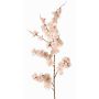 Ciliegio ornamentale giapponese artificiale ZORYA con fiori, rosa-crema, 125 cm